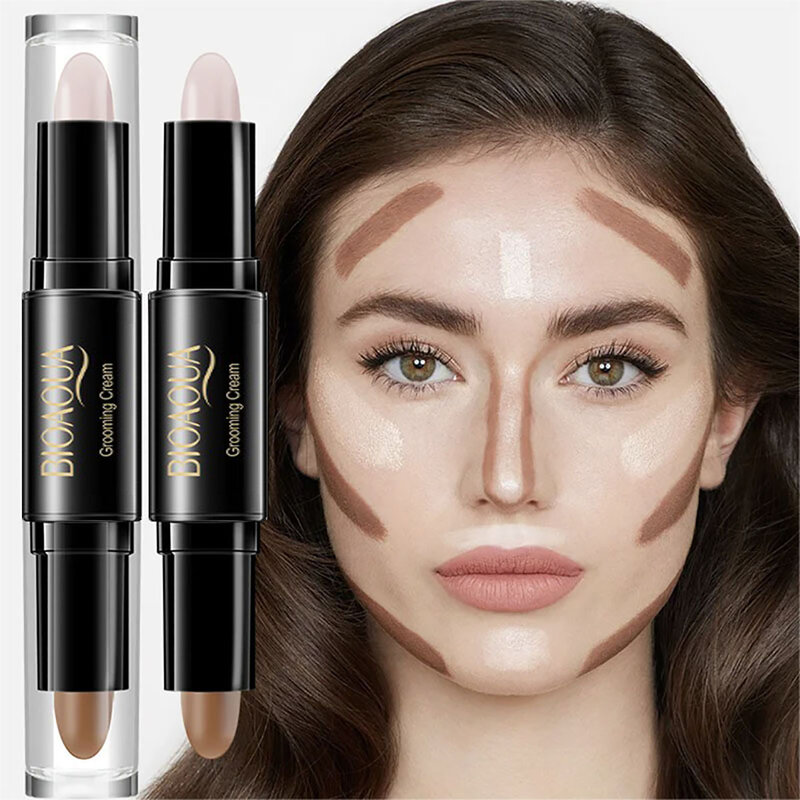 Hoge Kwaliteit Professionele Make-Up Base Foundation Crème Voor Gezicht Concealer Contouren Voor Gezicht Bronzer Beauty Vrouwen Cosmetica