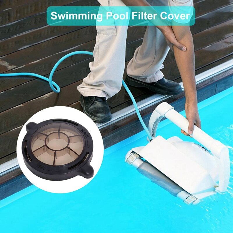 Replacement Pool Pump Basket Cover For Splapool Above-Ground And In-Ground Pool Pumps With O-Ring Gasket