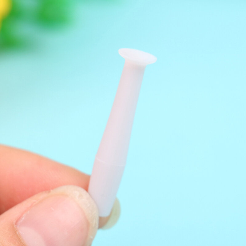 1pcs Useful Travel Mini Practical Soft Hollow Silica Gel Stick Small Suction Cups Stick for Contact Lenses Lens Remove Clamps