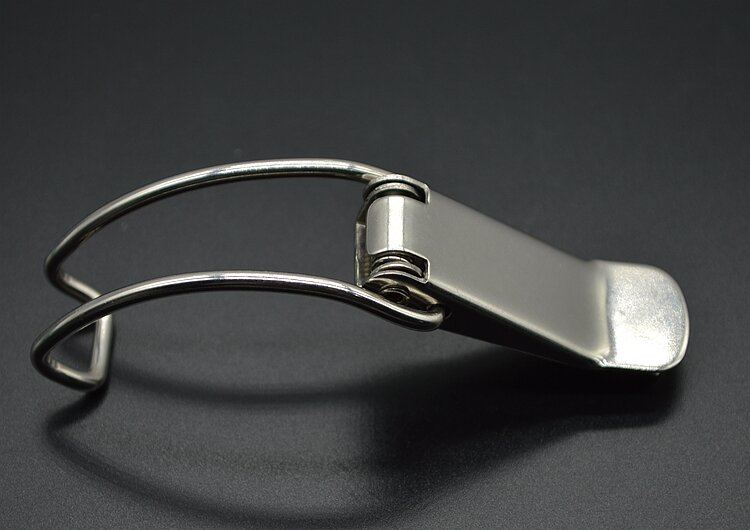 304 Stainless Steel Long Hook Buckle Spring Lock Incubator Bucket Luggage Accessories For Lid Clamp Quick Release