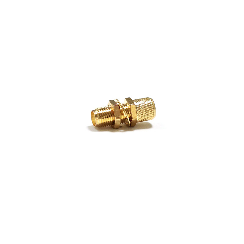 1pc nova sma fêmea jack modem conversor rf conector crimp para lmr300 reta goldplated atacado