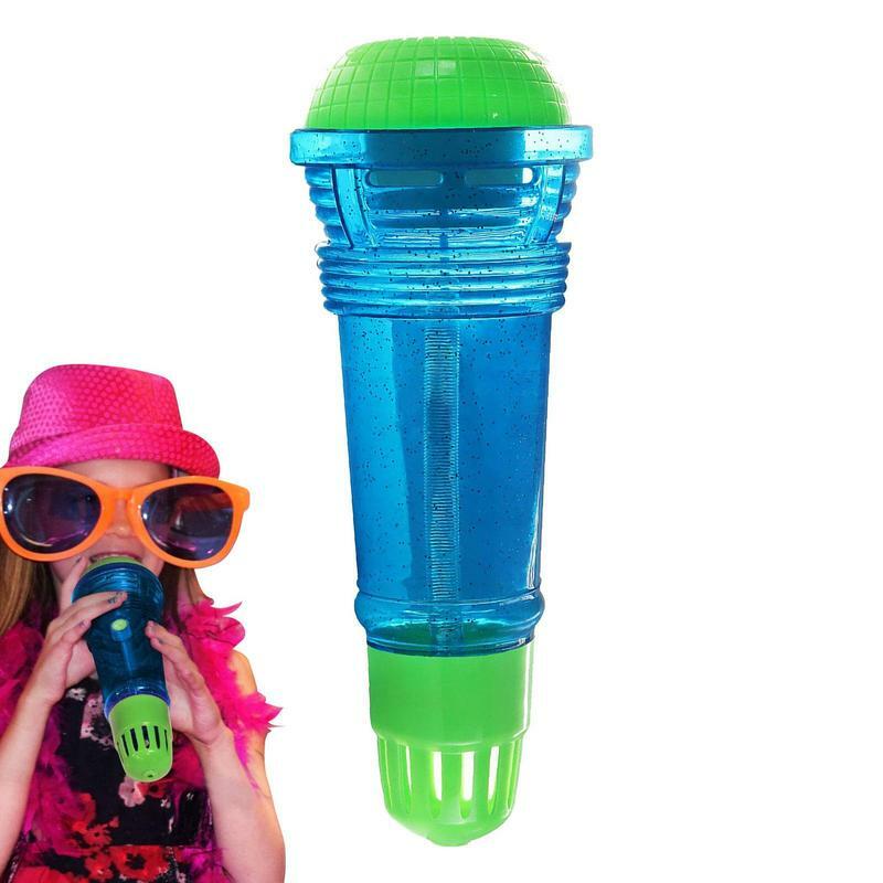 Эхо-микрофон игрушечный, большой полипропиленовый микрофон с эффектом эха для пения песен и общения
