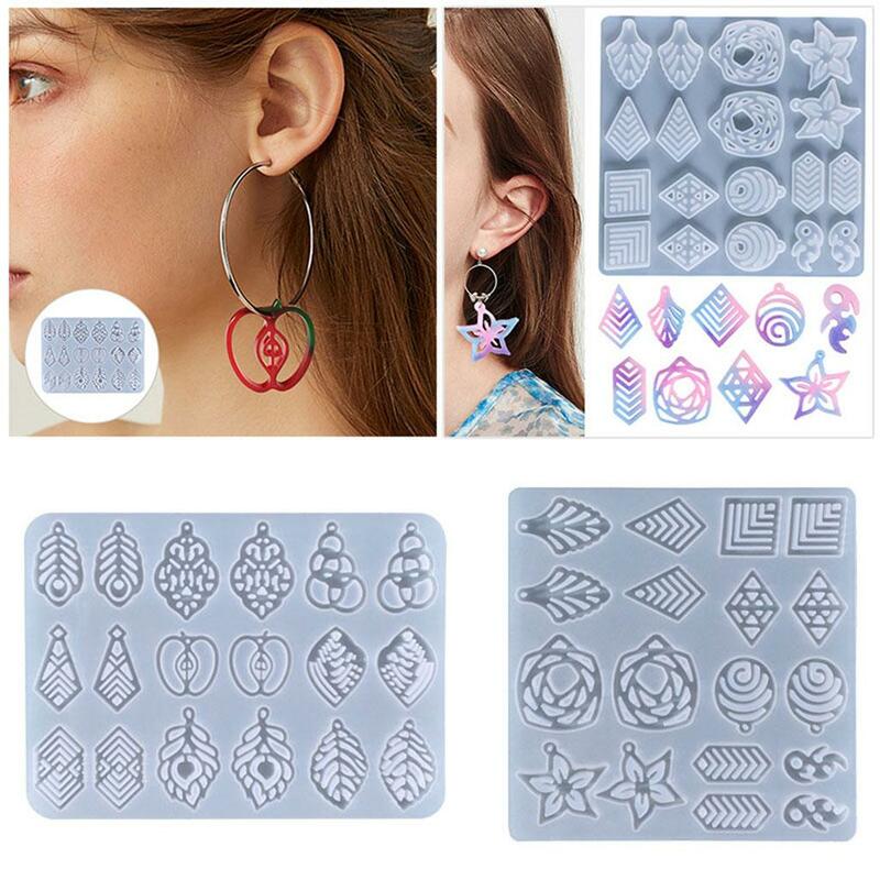 Silicone Resin Mould Casting DIY Jewelry Earring Earring Making