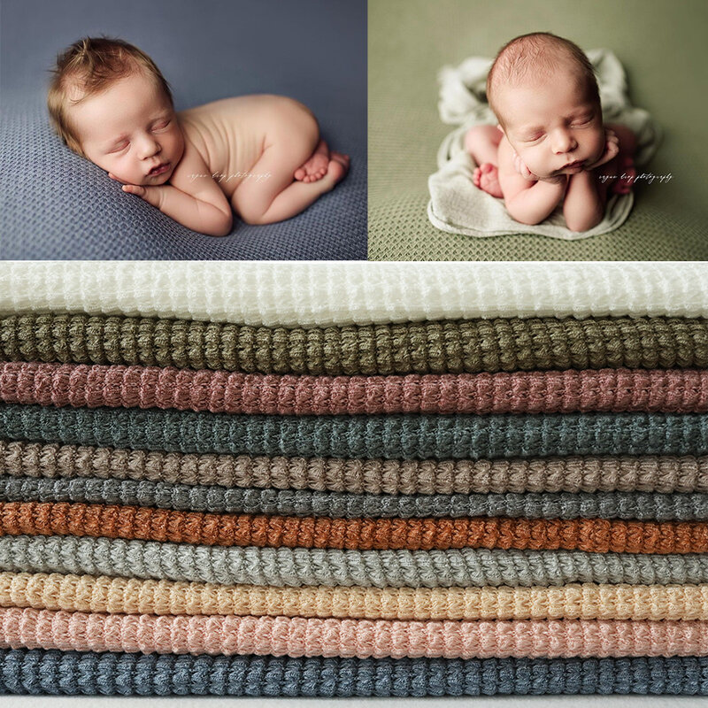 Recém-nascido Fotografia Fundo Wrap Set, Photo Blanket, Adereços para Photoshoot Studio, Roupas para bebê
