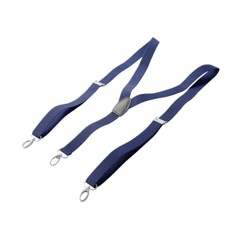 100/120cm Length Suspenders Men For Pants 2.5cm Hooks Adult Suspenders Y Shirt Polyester Elastic  Women Long High Braces