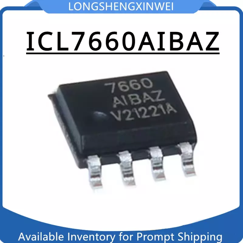 Chip ICL7660AIBAZ, conversão de tensão, SOP8, 7660, 7660, novo, 1pc