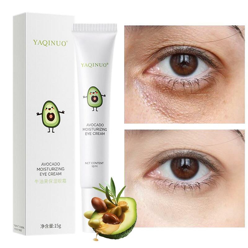 Abacate Eye Cream, Anti círculos escuros, Eye Bag Firmeza Hidratante, Clareamento Massageador, Rugas Eye Serum, Beleza Saúde