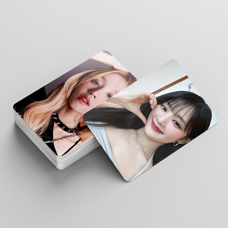 55 pz/set Kpop GIDLE INEVER DIE Lomo Cards (G)I-DLE Album Girls I Burn Photo Card cartolina fan Gift