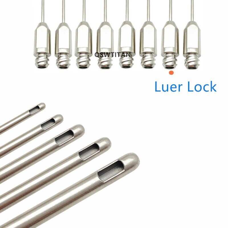 Liposuction Cannulas Mixed Multifunctional Fat Harvesting Cannula Porous Planer Needle Cannula Incision Cannula Beauy tools