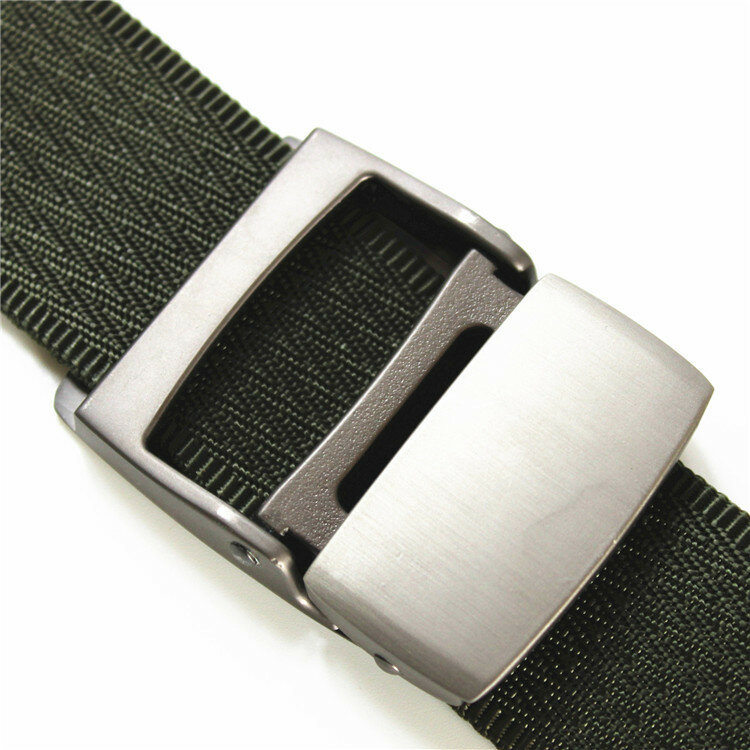 Hebilla de cinturón de repuesto para hombre y mujer, accesorio de aleación de Zinc de alta calidad, de nailon, 38mm