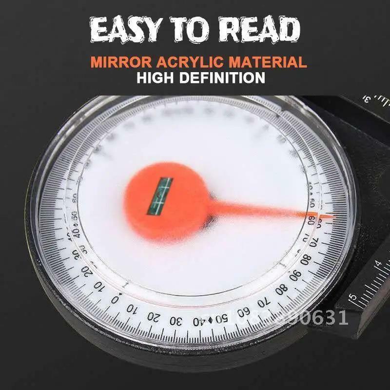 Mini Zezzo®Magnético preciso ângulo nível Finder, transferidor, Tilt Meter, inclinômetro, clinômetro, calibre ferramenta