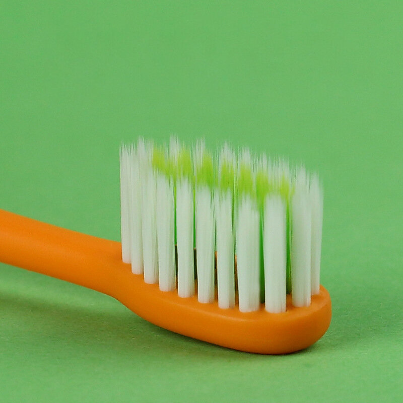 Brosse à dents douce pour enfants, nettoyeur de dents, jouets de dentition, dessin animé mignon Kawaii, carotte, outils de soins de santé, article pour enfants