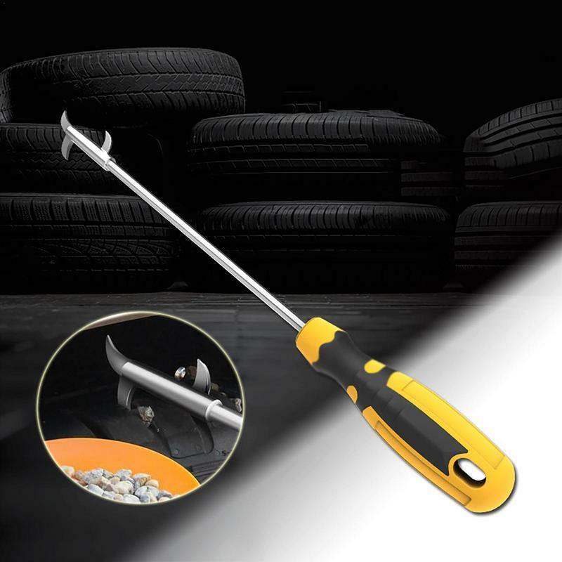 Крючок для чистки автомобильных шин, приспособление для удаления сломанных колес, долговечное устройство для чистки шин, инструмент для чистки автомобиля