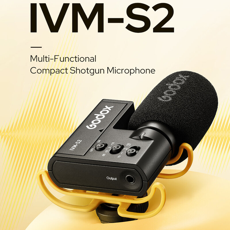 GODOX IVM-S2 odor- type iler téléphone portable micro SLR caméra enregistrement en direct entretien condenseur