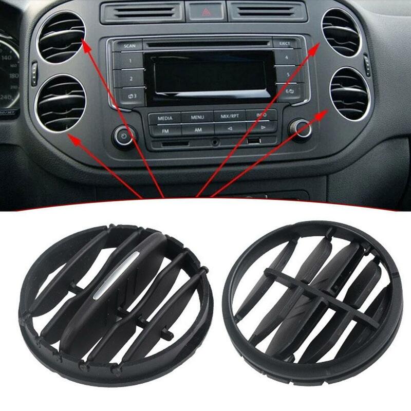 Couvercle d'aération de climatisation pour Volkswagen Tiguan, intérieur de voiture, grille d'aération, accessoire pliant, 2010-2017