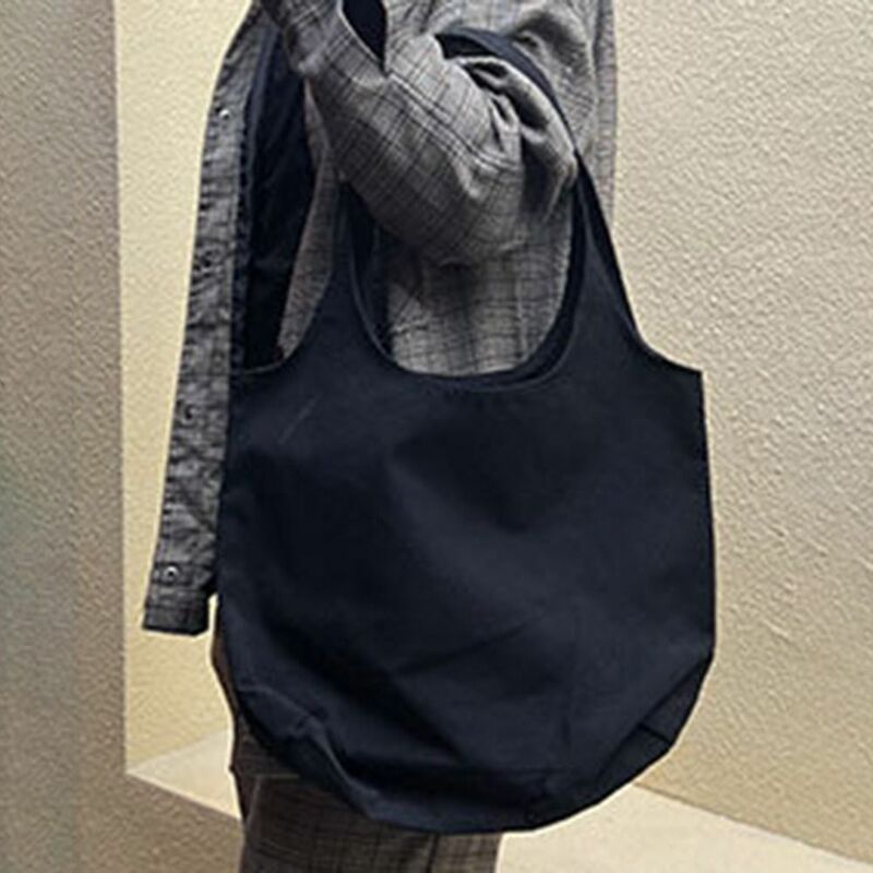 Модная холщовая износостойкая сумка через плечо большой емкости