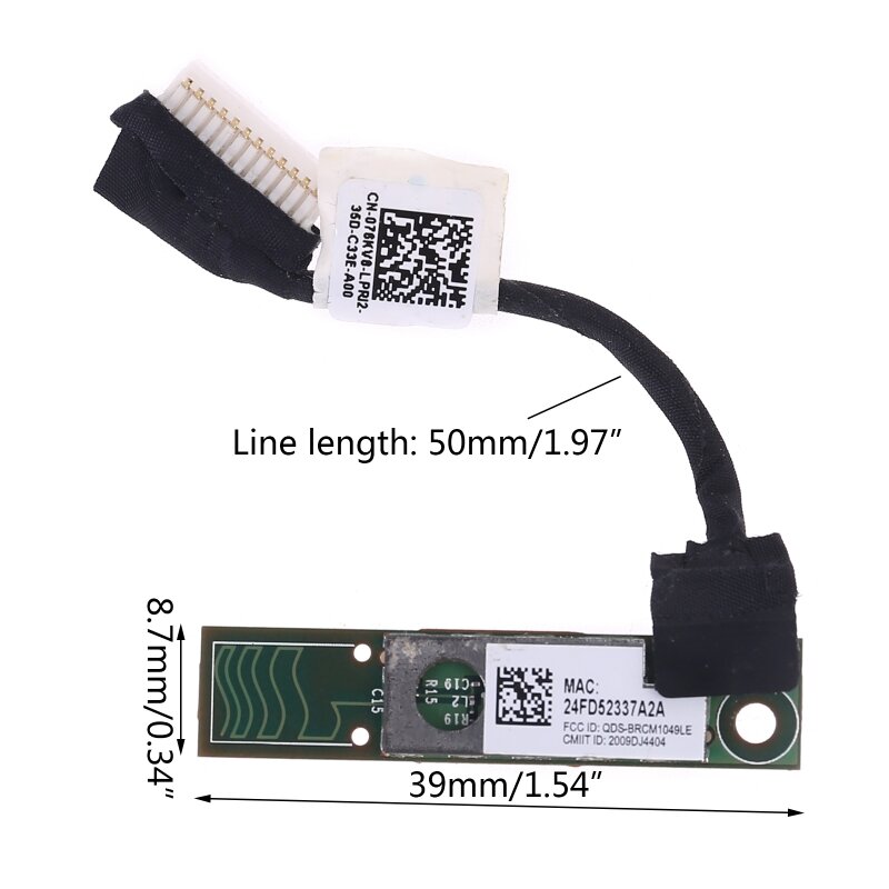 Bluetooth-compatibele 4.0-module CN-03Y8R 380 voor E5410 E5510 E5420 E552