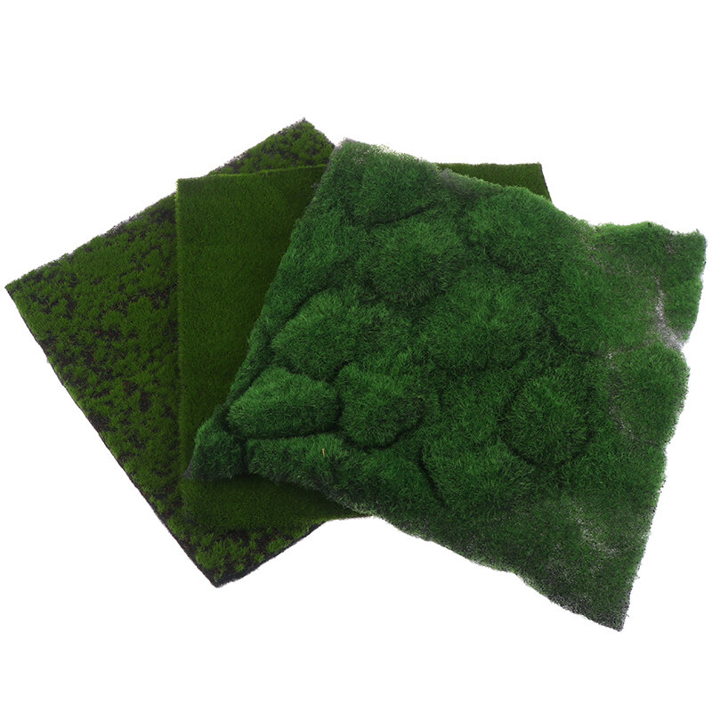 Simulation moss turf lawn green plants diy artificial garden landscape decor