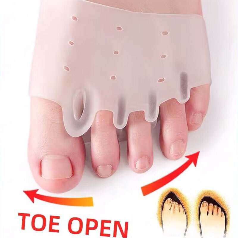 Bunion Korrektor für Frauen Zehen Separator Fuß Finger Separatoren Haluksy Separator Zehen Spreader Hallux Valgus Korrektor Ballen