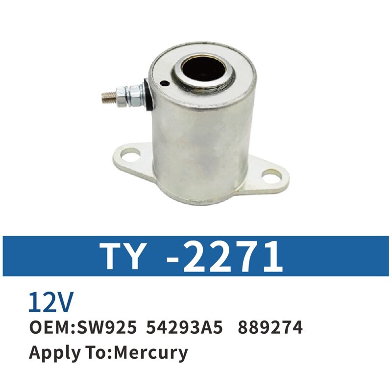 12V suitable choke solenoid valve for yachts, electric solenoid valve, mercury bundling solenoid valve SW925 54293A5 889274