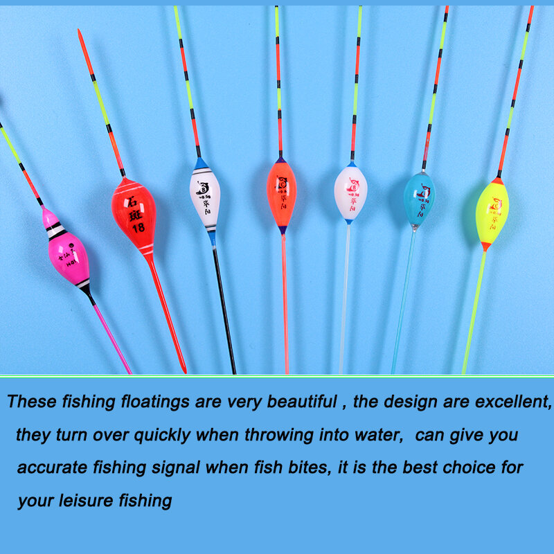 WLPFISHING-flotadores de pesca Superfinos, mano de obra, flotadores de carpa de agua dulce, aparejos de accesorios, 3 piezas por lote