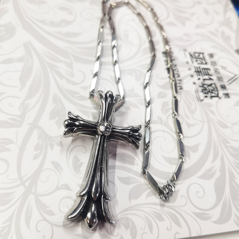 FANDAO-мужское модное ожерелье с крестом, женское Ретро готическое ожерелье, лучший выбор для вашего любимого