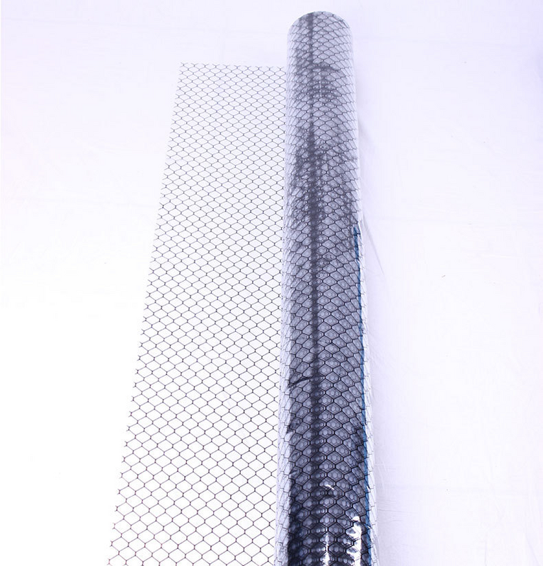 Cortina transparente de rejilla de PVC ESD, antiestática, S9, 0,5mm