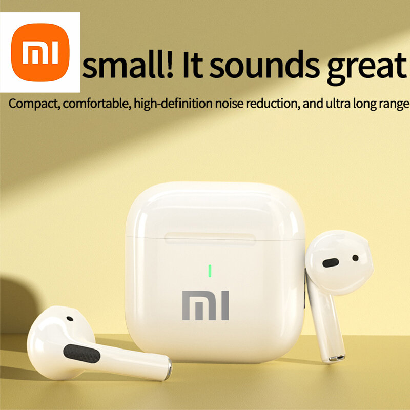 XIAOMI AP05 Earphone nirkabel, earbud HIFI Stereo suara Bluetooth 5.3 dengan mikrofon untuk Android iOS