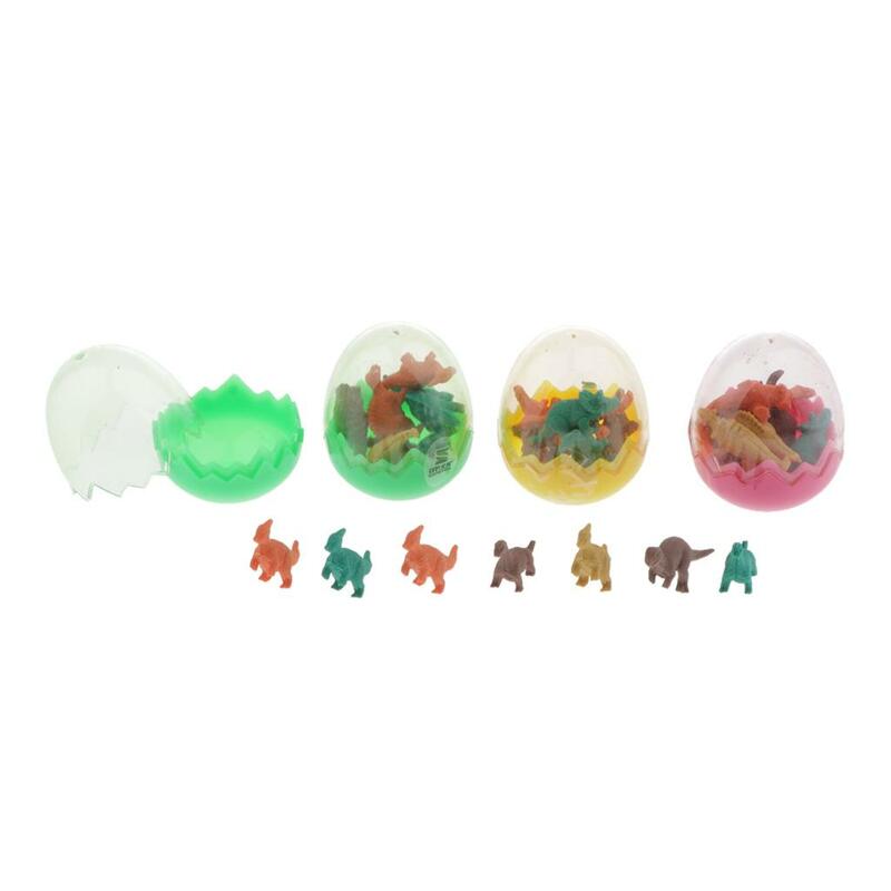 2-4pack 28Pcs Dinosaurs Rubber Eraser Student Animal Pencil Erasers Stationery