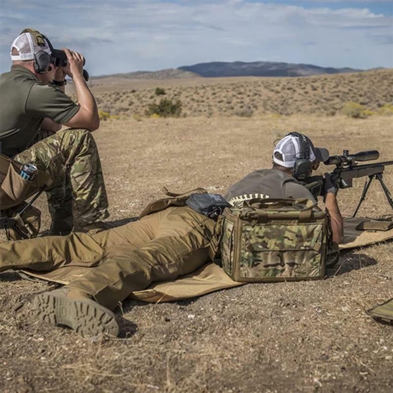 Tactical Roll Up Shooting Mats, impermeável, antiderrapante, portátil, treinamento de acampamento, esteira de limpeza do rifle com alça de transporte