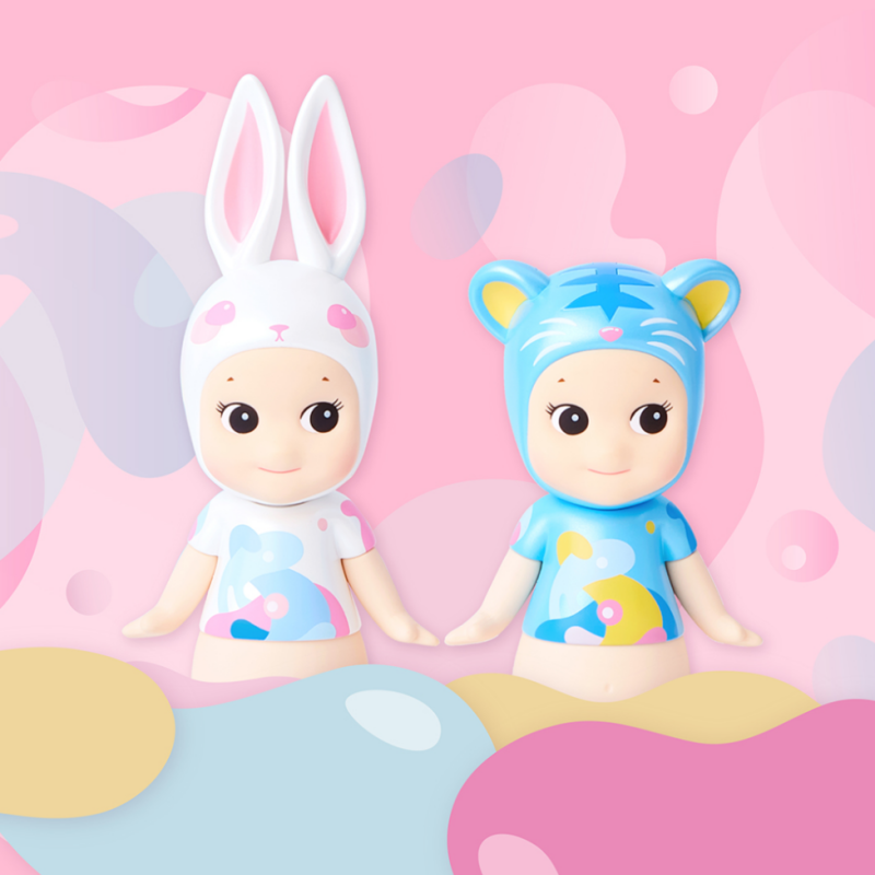 Sonny Angel × Kemelife 아티스트 컬렉션, 모든 것이 영적인 장난감 및 취미, 귀여운 컬렉션 인형, 동물 모델, 어린이 선물