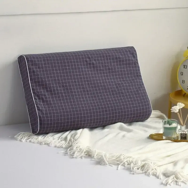 ウォッシャブル純綿,3Dマッサージ,大きな粒子を備えたラテックス枕コア,40x60cm