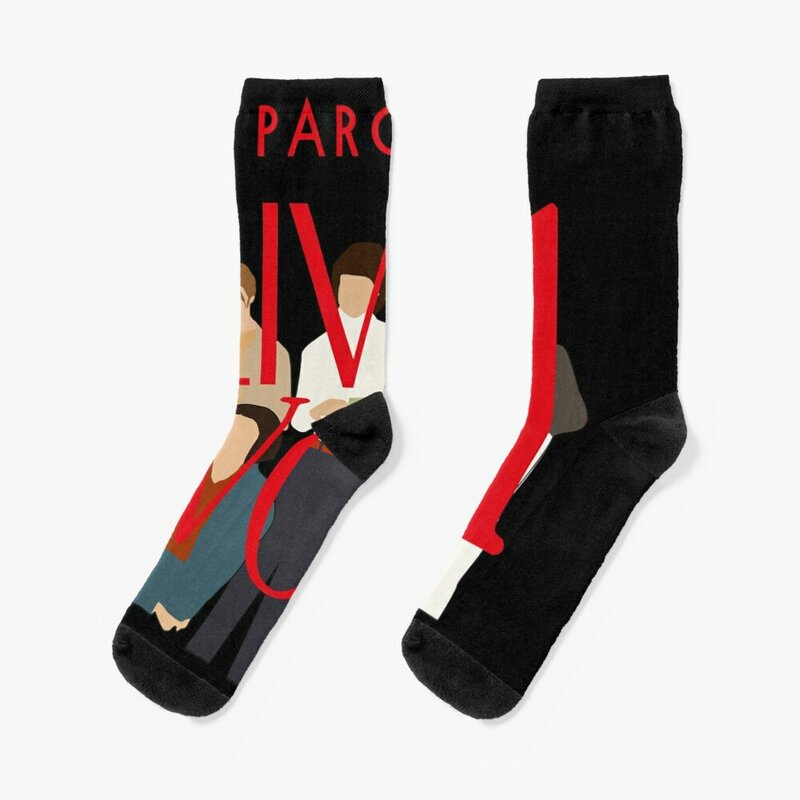 Parcels Live Vol. 1 ClassicSocks Anti-Slip Socks Man Happy Socks Women Female Cycling Socks