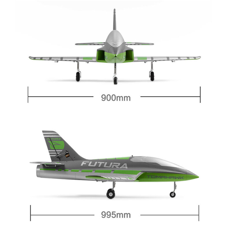 Pesawat RC mainan sayap tetap, pesawat terbang RC 64MM dengan Flaps, pelatih olahraga, kipas saluran, Model perakitan PNP, hadiah mainan pesawat kendali jarak jauh