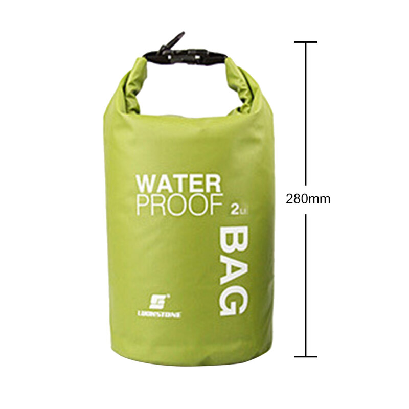 Borsa alla deriva impermeabile da 2 litri alla deriva borsa sportiva per kayak da Rafting impermeabile sacco leggero per borsa sportiva da canottaggio alla deriva
