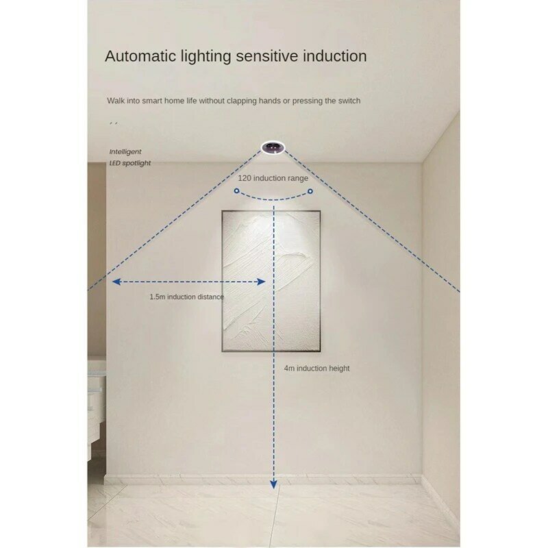 Lampu sorot Led ultra-tipis 9W tertanam tipis untuk penerangan ruang makan kantor kamar tidur 4000K