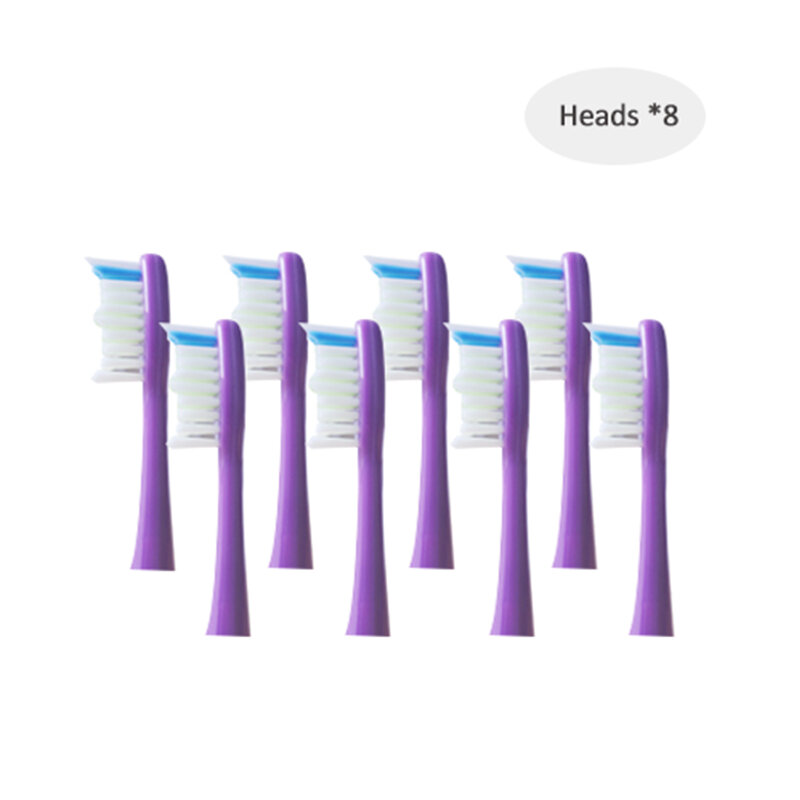 CANDOUR-Cabeças elétricas Sonic da escova de dentes, escova macia, substituível, 5166, 5168, 5113, 5118, 51618
