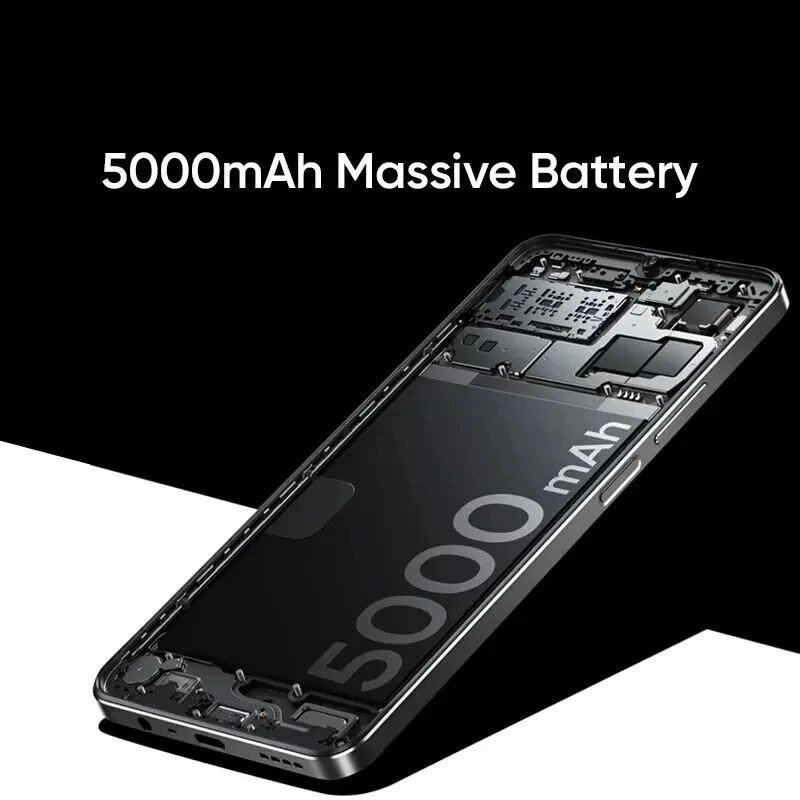Realme-Note 50スマートフォン,急速充電,8コアチップセット,13mp aiカメラ,90hzディスプレイ画面,ip54,5000mah,6.74インチ,新品,2024