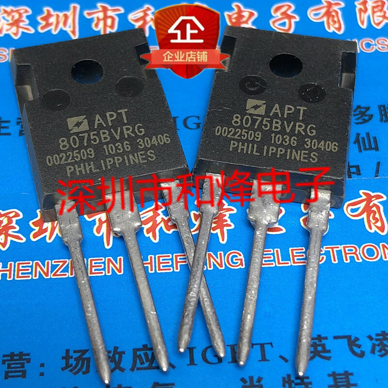 5PCS-10PCS APT8075BVRG TO-247 800V 12A   In Stock Import Original Fast Shipping Best Quality