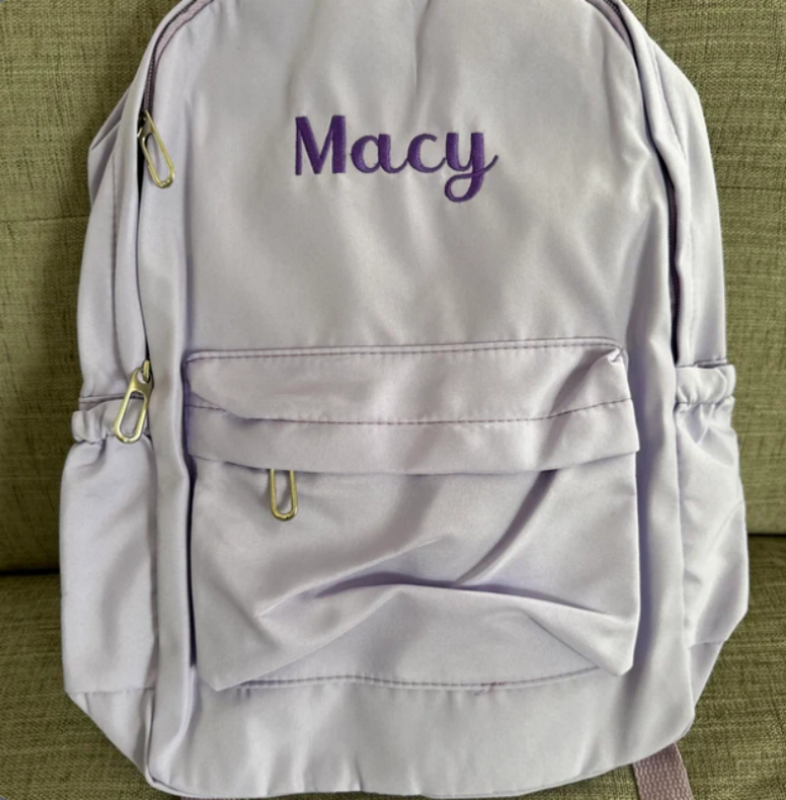 Personalized Toddler Backpack | Baby Backpack Custom Backpack for Child Christmas Gift Backpack for Kids Embroidered Backpack