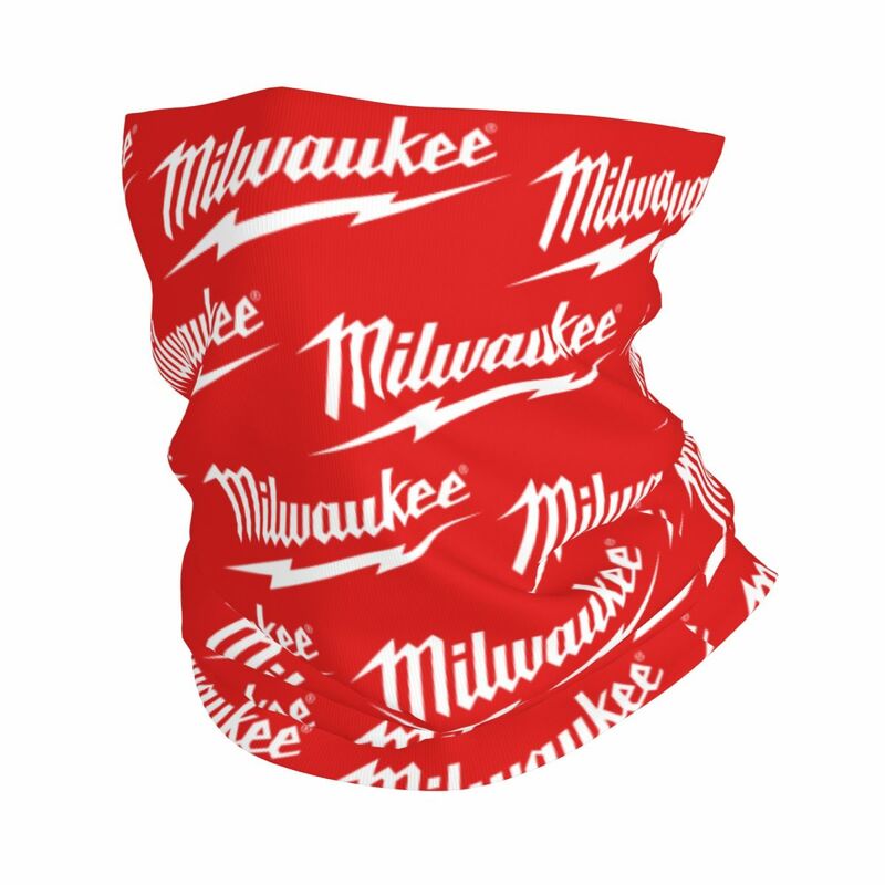 Milwaukees Bandana Neck Gaiter Motocross Wrap Scarf Hiking Unisex Adult All Season