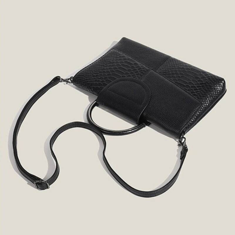 High Quality Crossbody Bags Trendy Magnetic Button PU Handbags Shoulder Bag