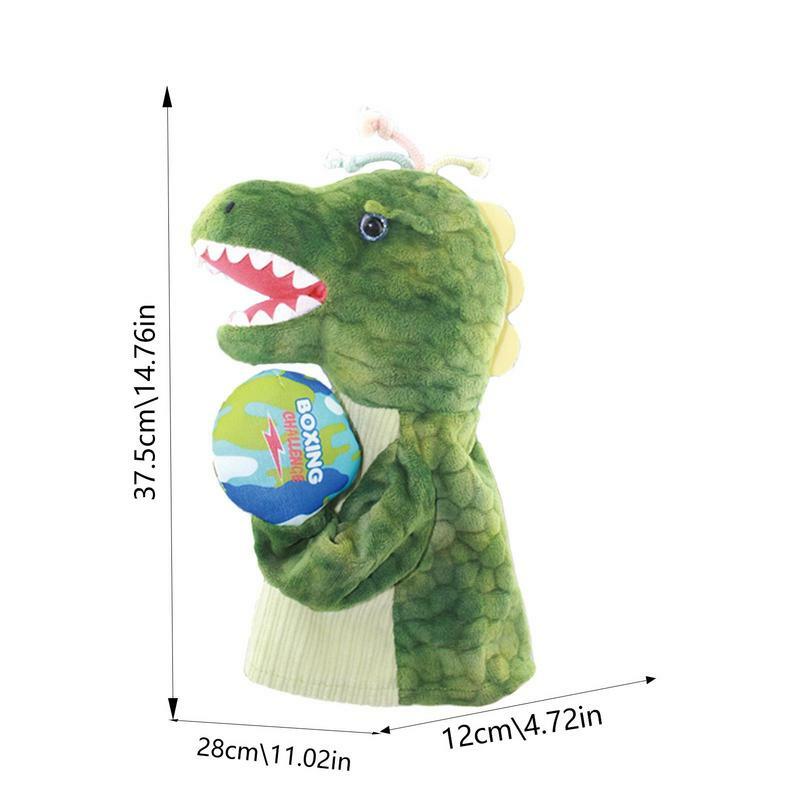 Hand Puppet Animal Realistic Creative Kids Interactive Hand Puppet Toys Multifunctional Stuffed Hand Puppet Toy Non-Fading