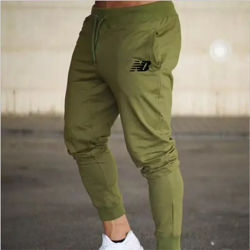 2024 Men's High Quality Brand Sweatpants Joggers Fitness Exercise Pants Spring Autumn Fashion Running Casual Track Pants Men