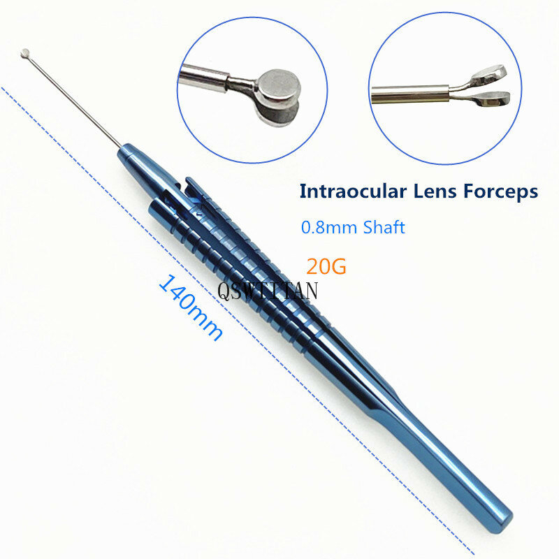 Capsulorhexis pinça tesoura de lente intra-pinça de retina intra-instrumentos cirúrgicos micro oftálmicos