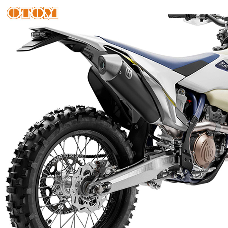 OTOM 2023 새로운 오토바이 후면 펜더 번호판 브래킷 홀더 12V LED 미등 브레이크 램프, HUSQVARNA FE TE 150 250 450
