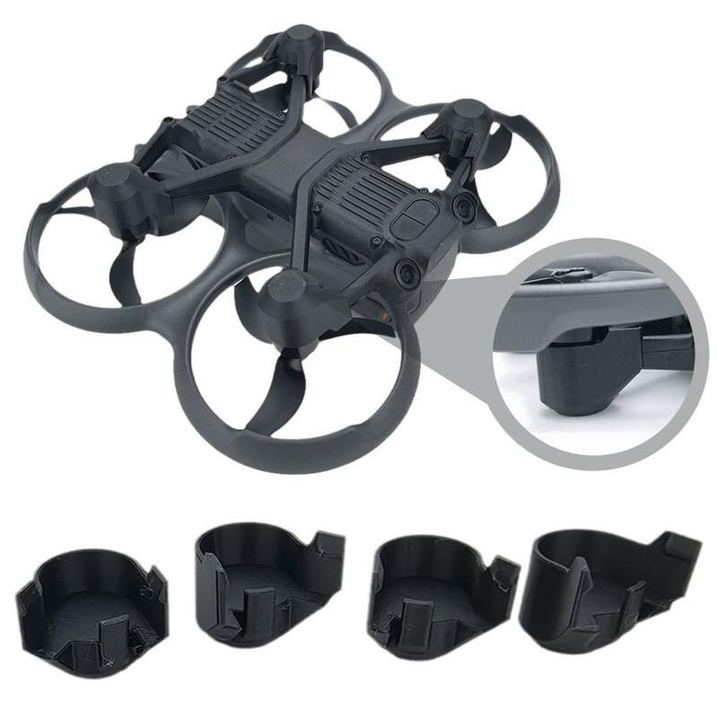 Anti-Colisão Impressão 3D Acessórios para Drone, Alongamento Tripé, Lens Bumper, Gimbal, Dji Avata2, 4pcs