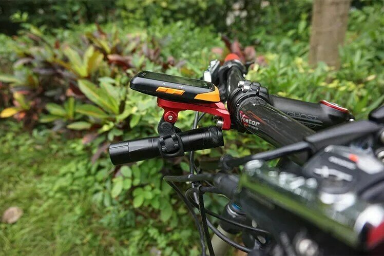 Support de caméra d'ordinateur de vélo de route, support d'extension de tige de vélo avant, support pour Garmin Bryton Cateye Light