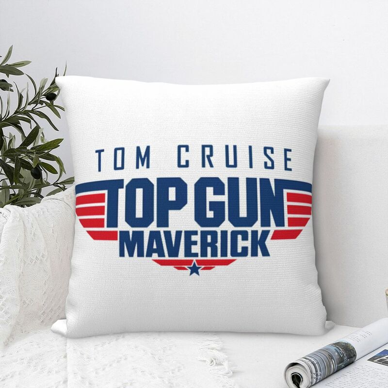 Top Gun Maverick Square Pillow Case for Sofa Throw Pillow