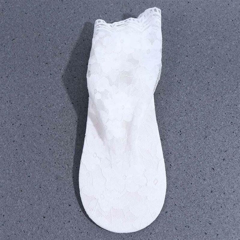 Прозрачные удобные Цветочные летние полые женские Чулочные изделия для девочек женские носки кружевные носки сетчатые носки